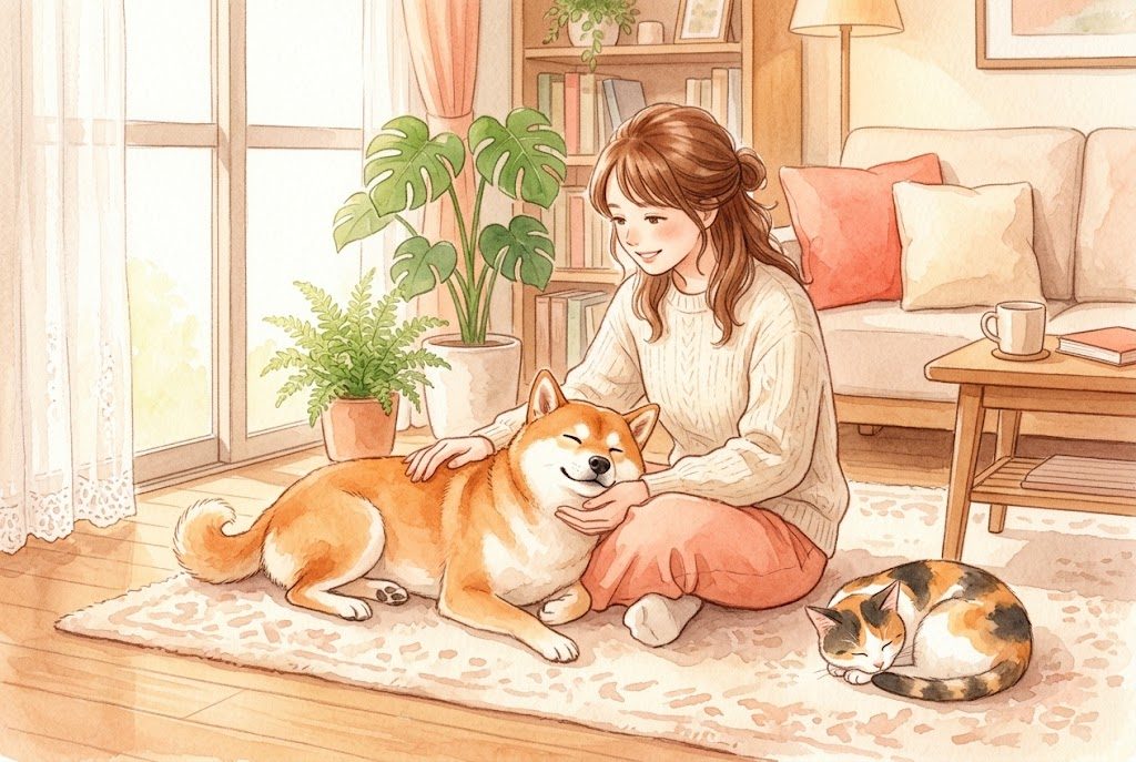 犬・猫の「首・背中・腰」のこり・張り｜触れてわかる筋肉ケアのはじめ方