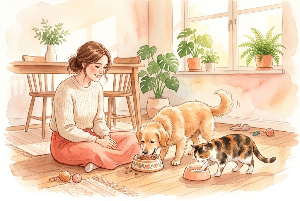 犬・猫のごはんと「食べる子の性格」｜食事スタイルが教えてくれる個性と健康のはなし