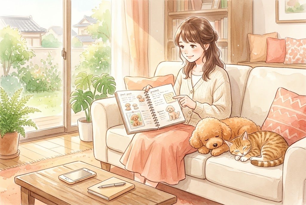犬・猫の記録を「比べる」ことで見えてくる|過去と今をつなぐ健康管理術
