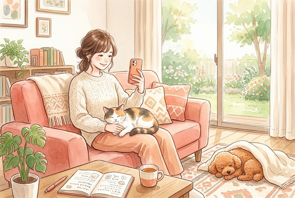 犬・猫の記録を「誰かに見せたくなる」形にする｜愛着が続く整理術