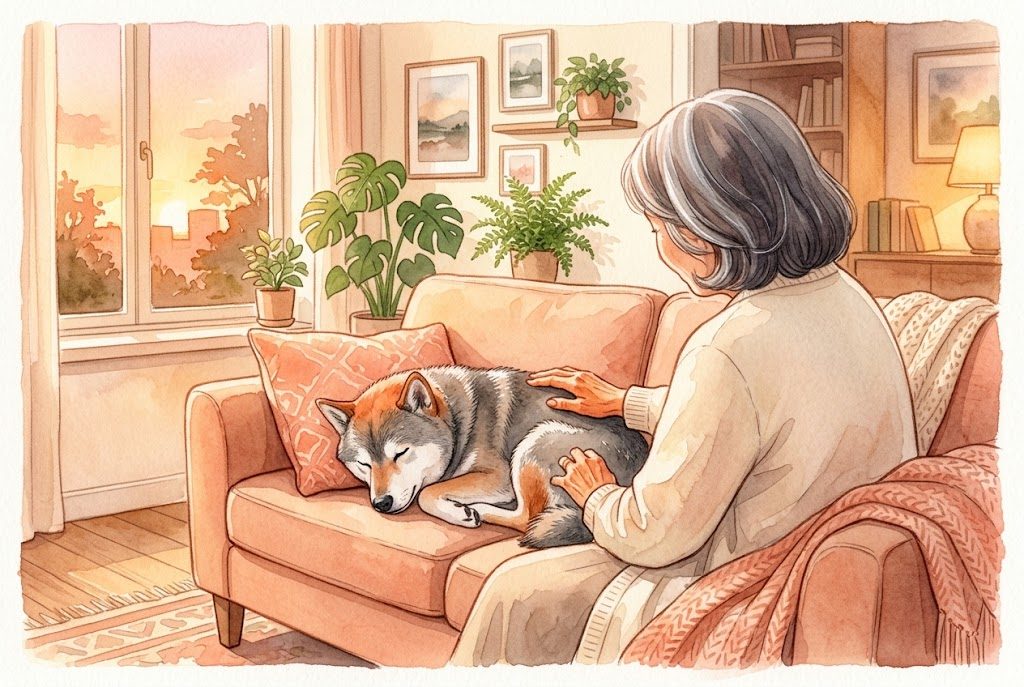 シニア犬・シニア猫の「体のかたさ」に気づく|毎日のふれあいで読む老化サイン